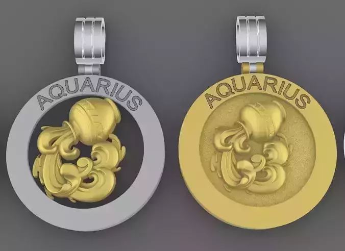 4 model  of AQUARIUS pendant