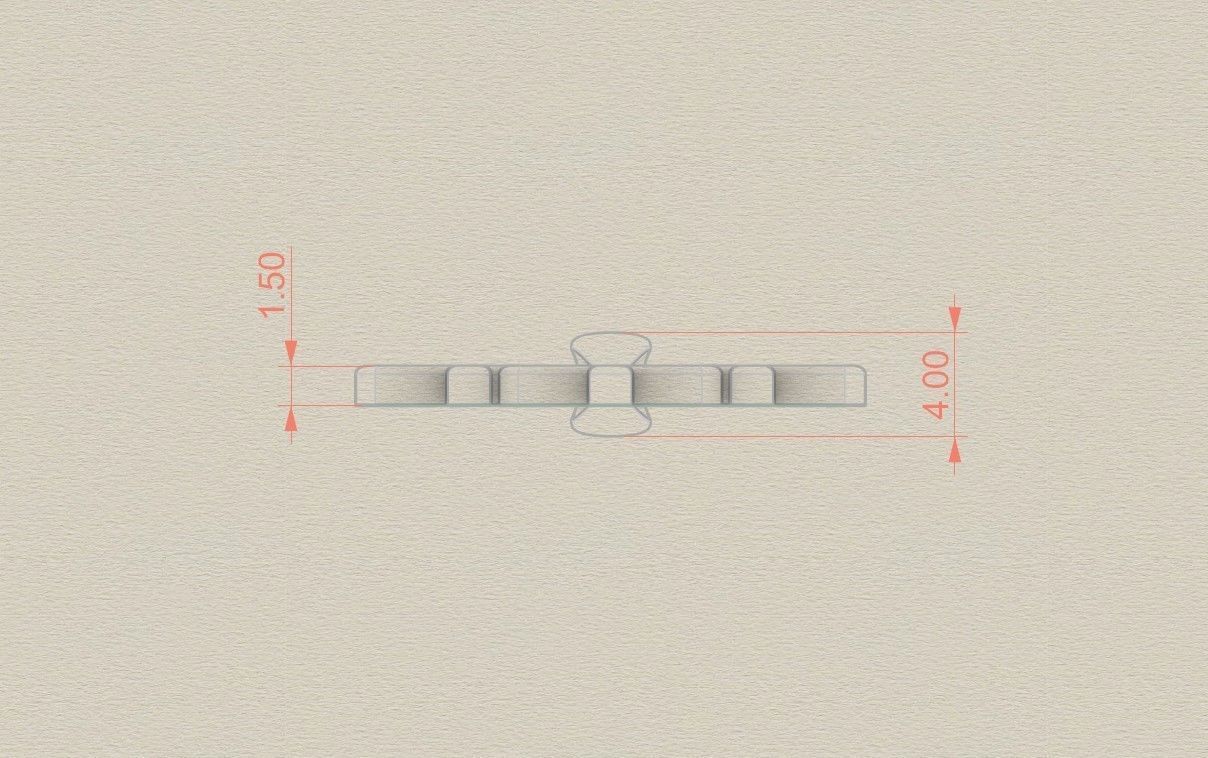 Model 920 Initial Snowflake Logo Pendant 3D print model_5