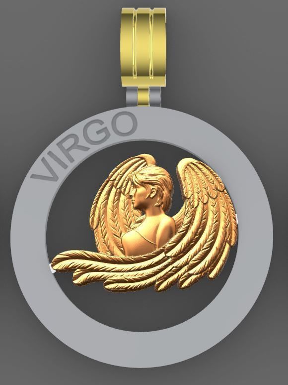48 model of  zodiac pendant 3D print model_6