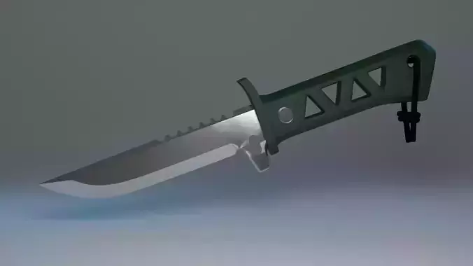 Xeonhunter knife with handle