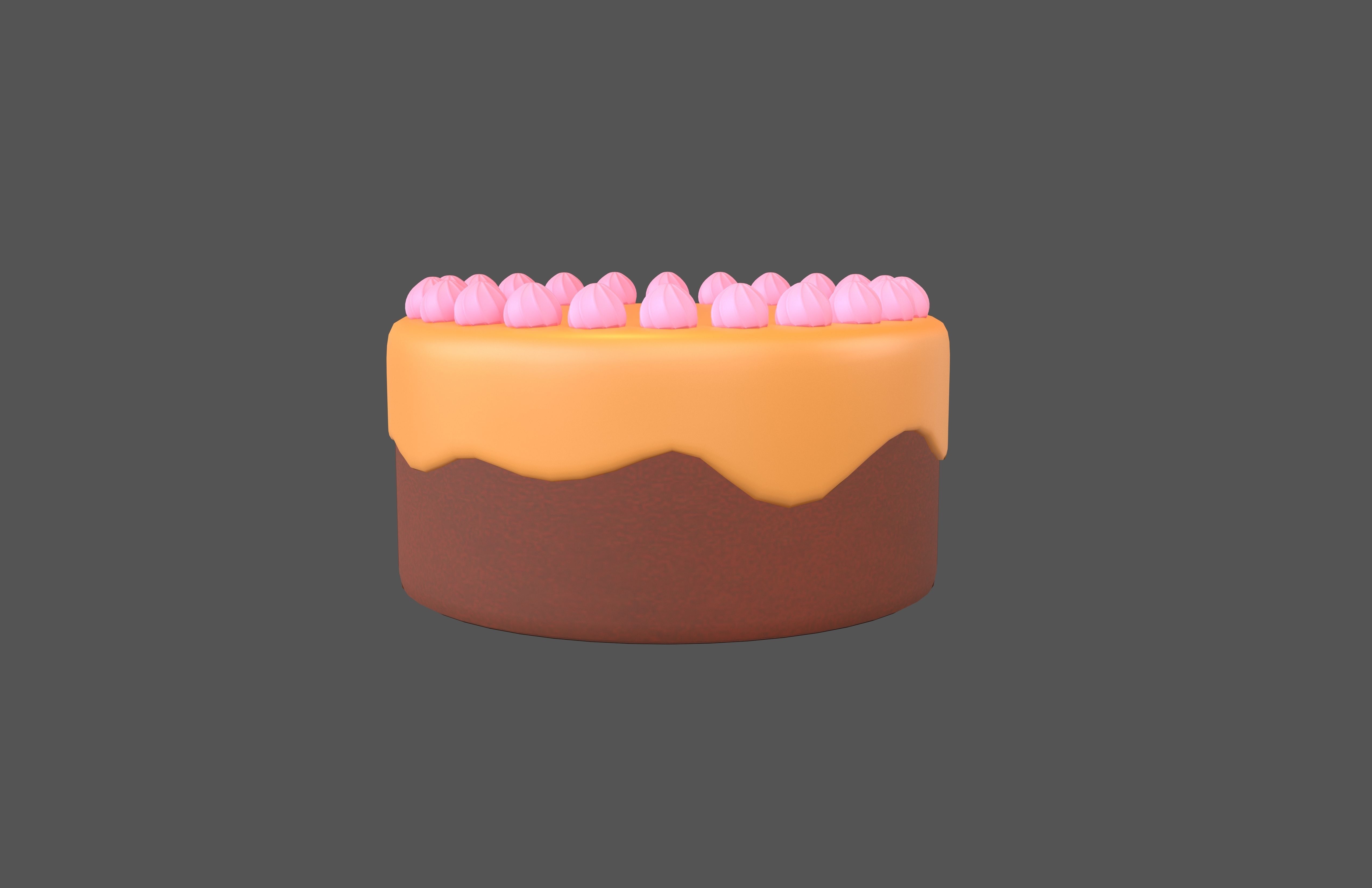 Cake v1 020 3D model_3