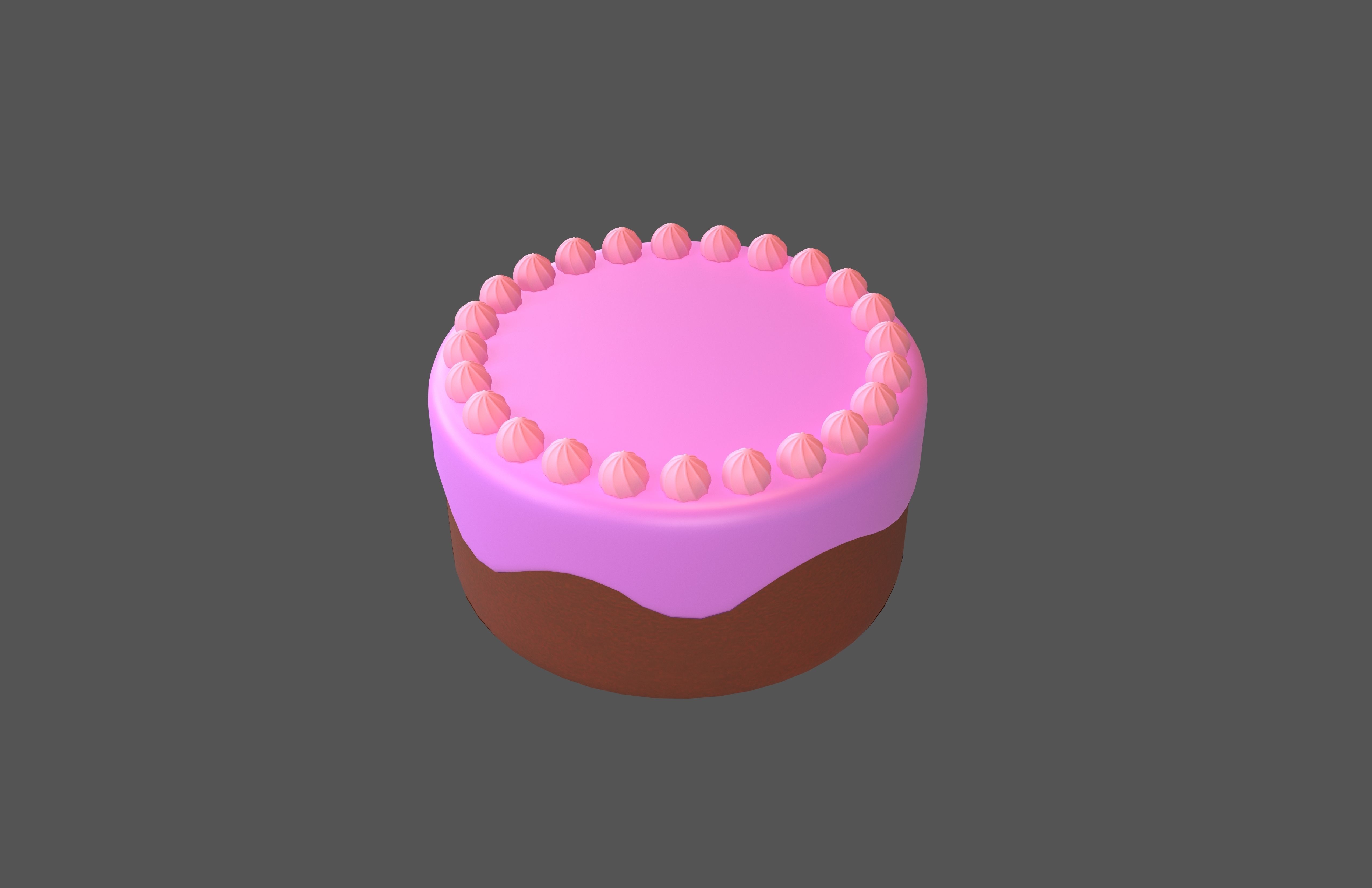 Cake v1 024 3D model_2