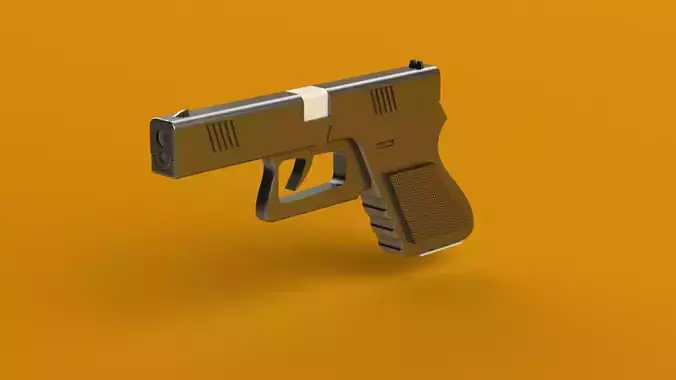 shotgun handgun Free 3D model