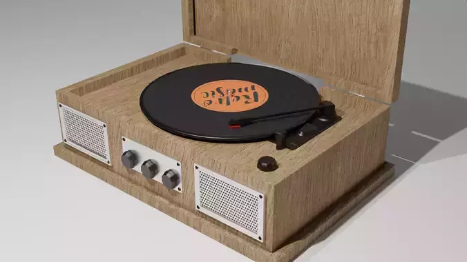 Vintage turntable