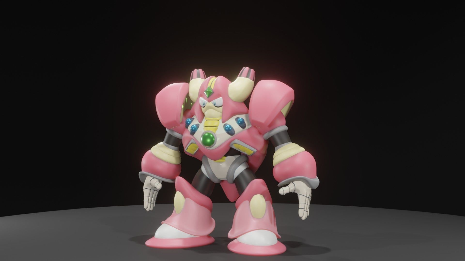 Shield Sheldon 3D model_7