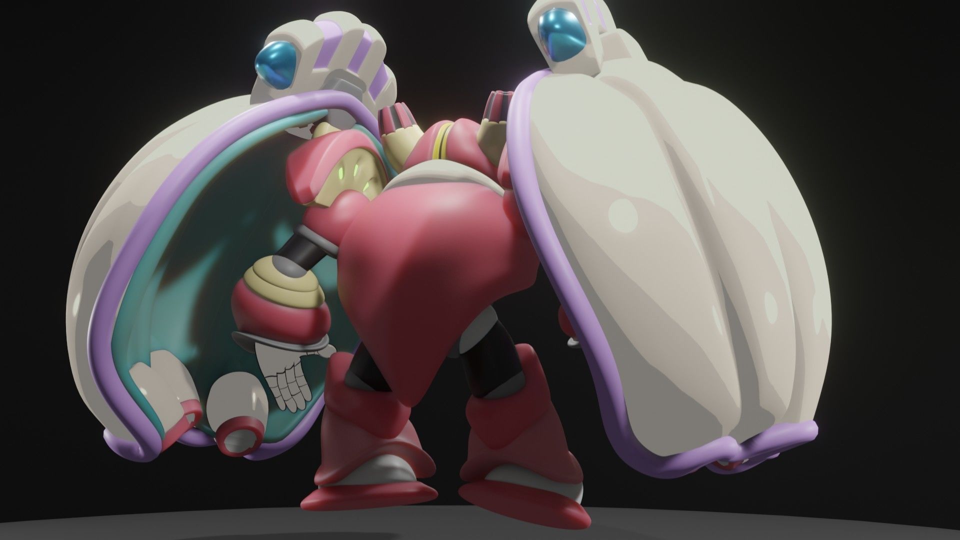 Shield Sheldon 3D model_6