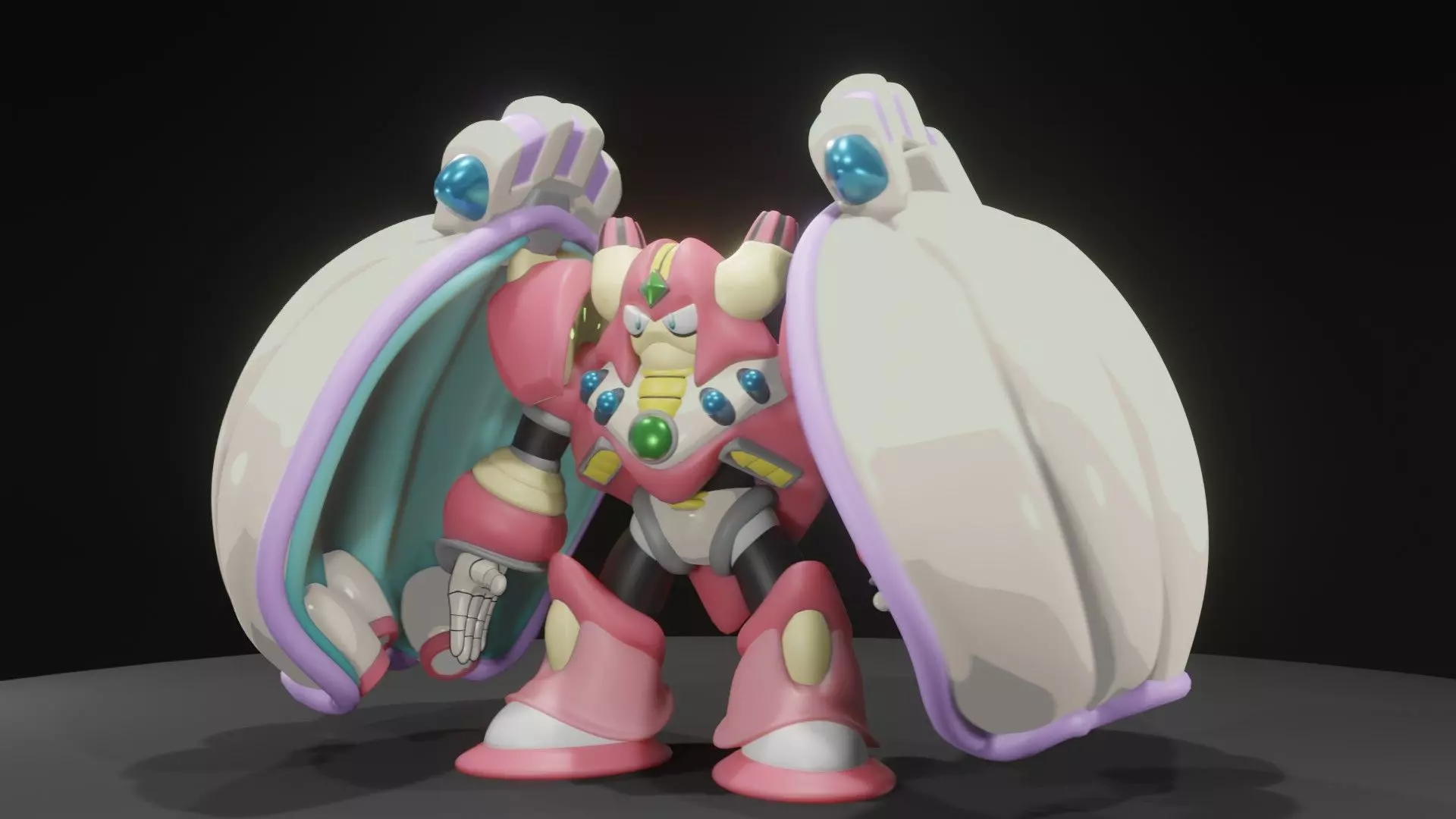 Shield Sheldon 3D model_0