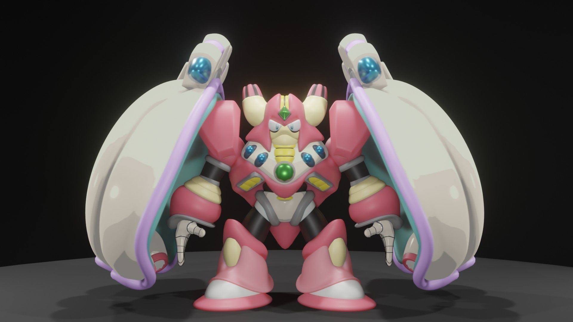 Shield Sheldon 3D model_2