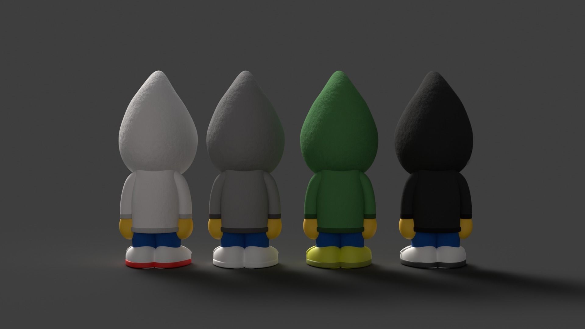 SHARKY- A BATHING APE - BAPE - HOODIE FIGURE 3D print model_1