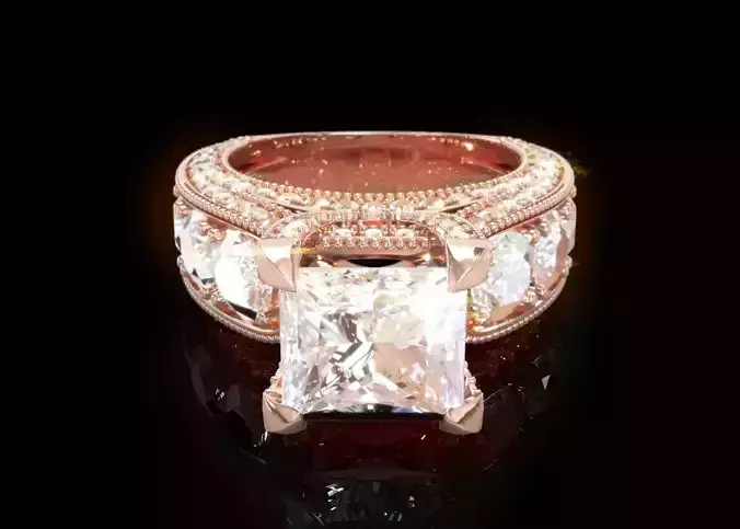 Solitaire Women ring 2