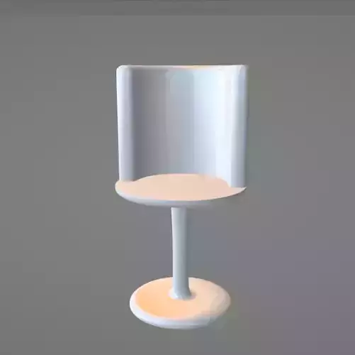 A 3D Chair made with blender