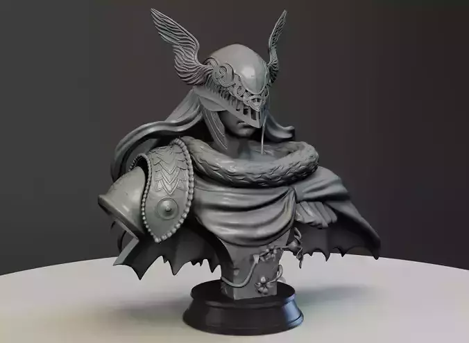Malenia Elden Ring  READY TO PRINT 3D MODEL 3D print model