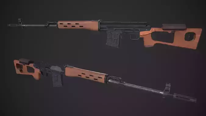 SVD Dragunov Sniper Rifle