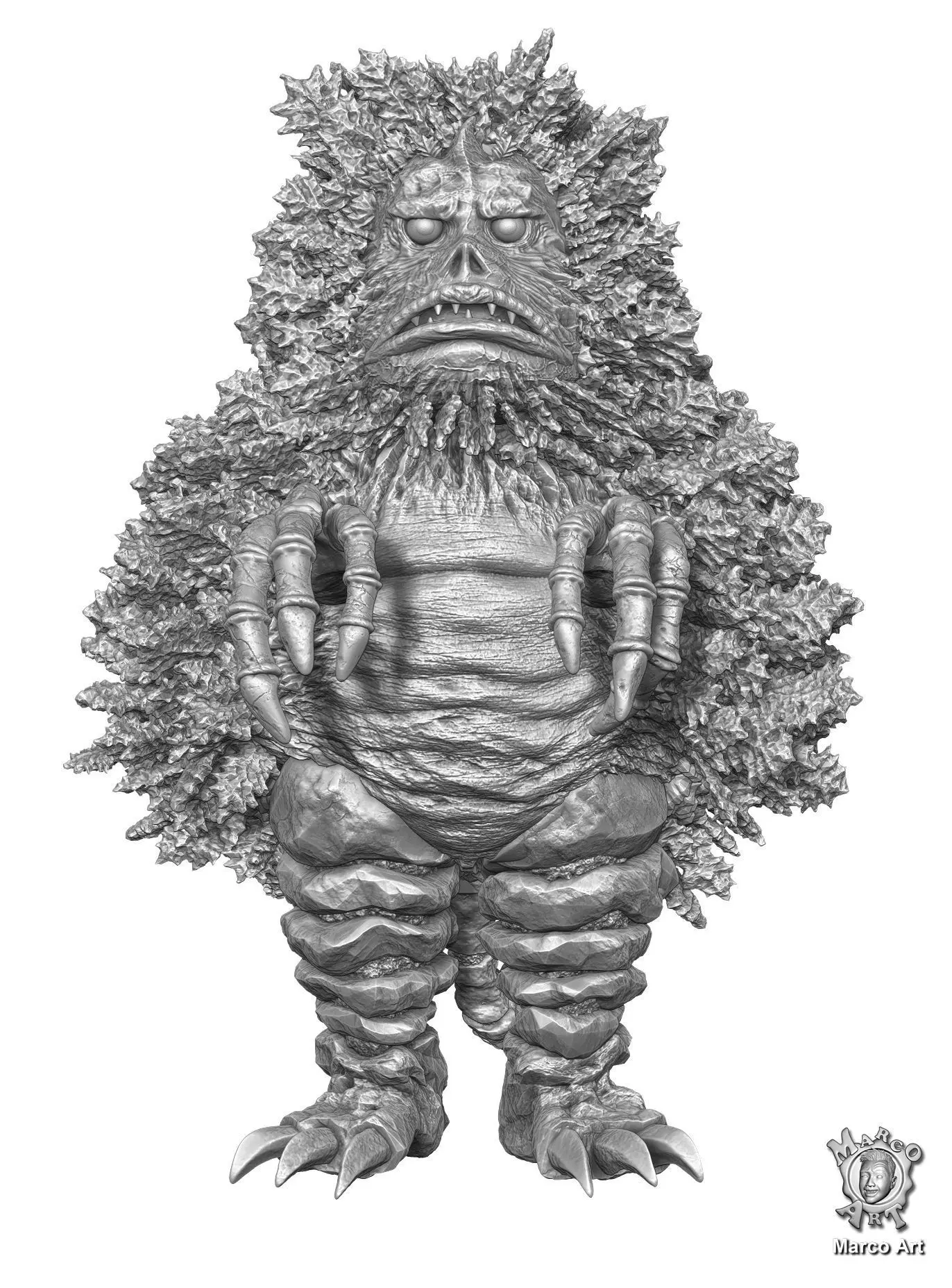 Garamon Stl flie 3D print model
