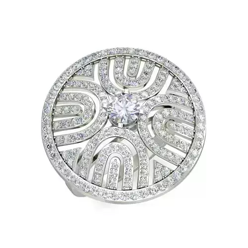 Solitaire Engagement Wedding Vintage Women Ring