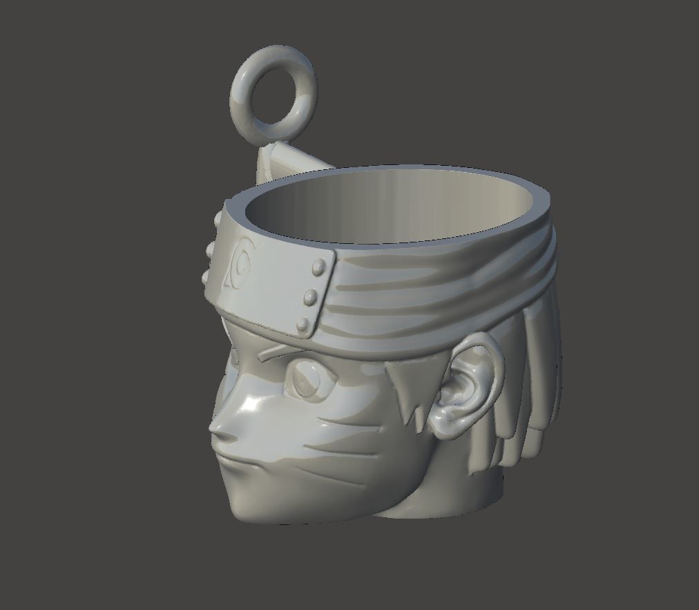 Naruto mug 3D print model_1