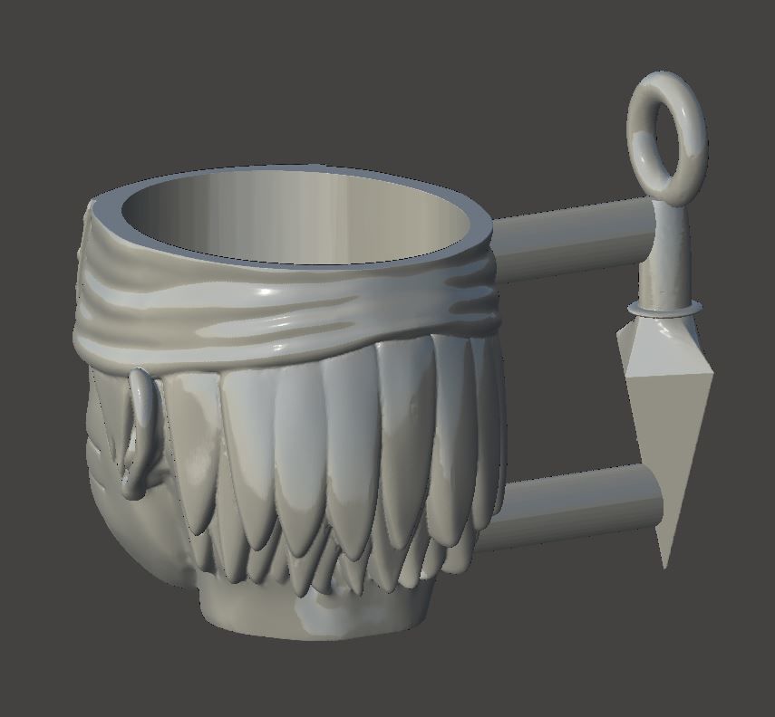 Naruto mug 3D print model_3