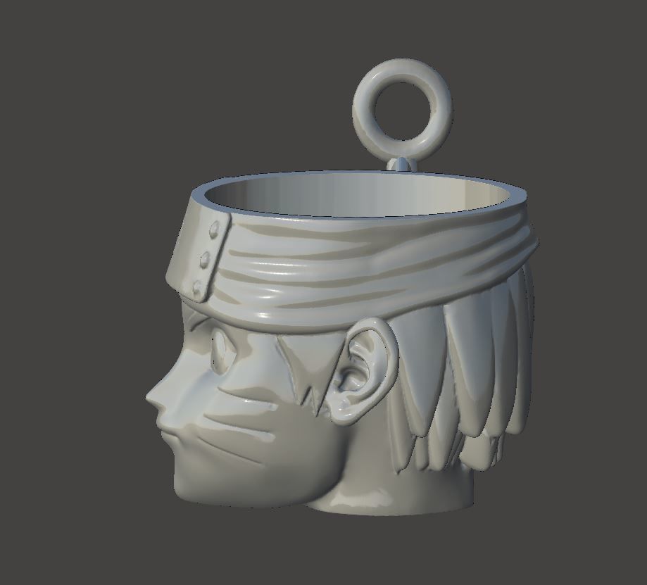 Naruto mug 3D print model_2