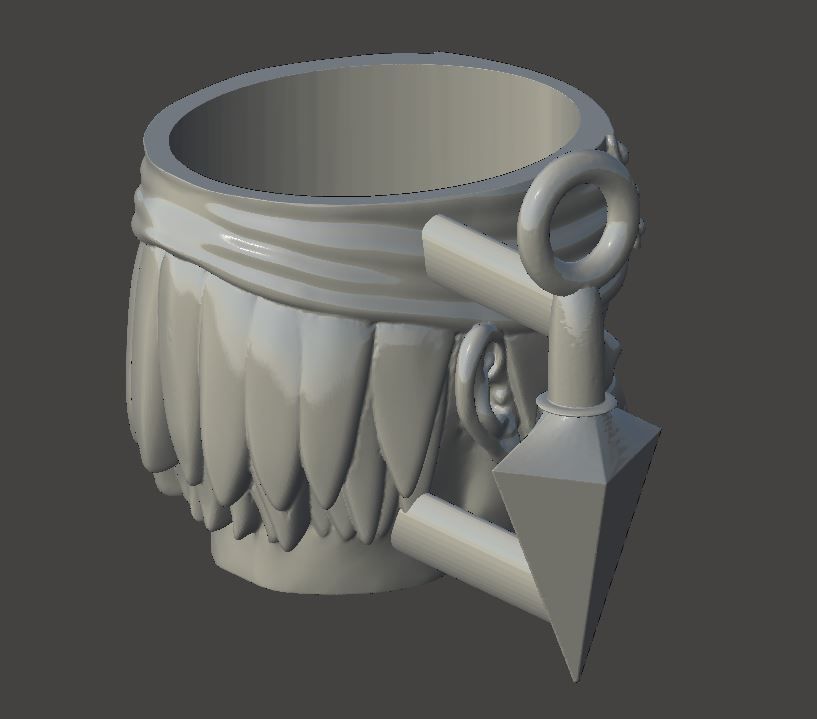 Naruto mug 3D print model_5