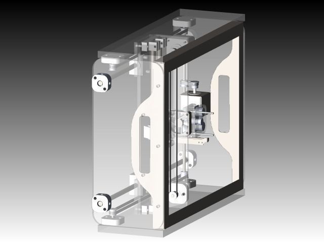 Laser cutter prototype 4 Free 3D model_13