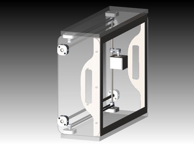 Laser cutter prototype 4 Free 3D model_35