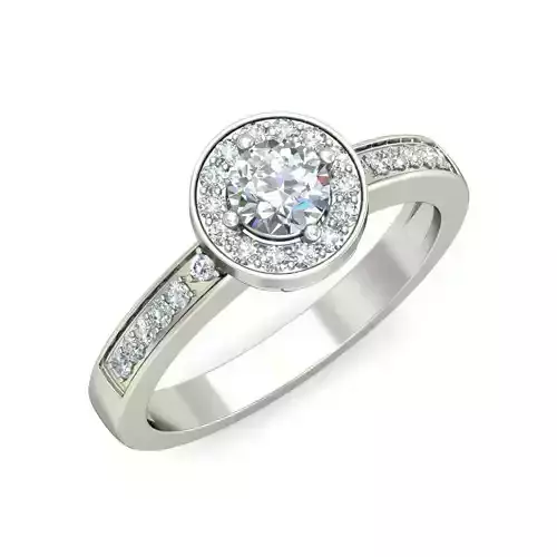 Solitaire Engagement Wedding Women Ring