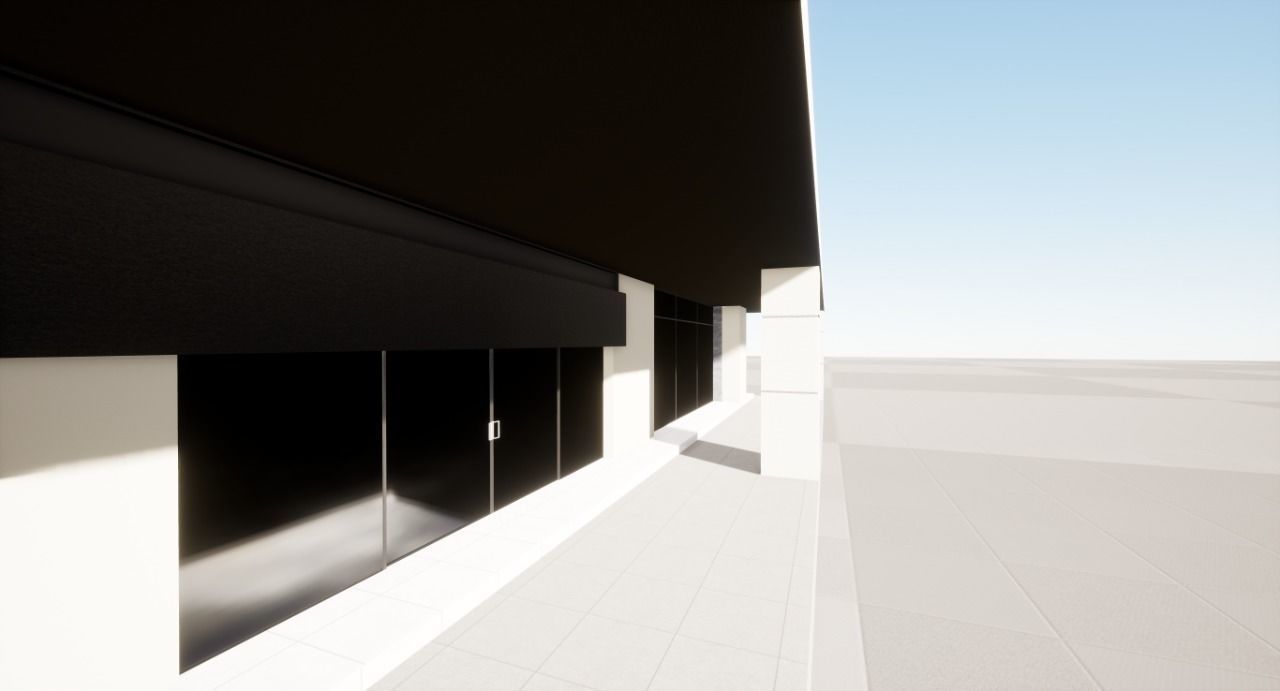 Office Glass Building or Commercial  Low-poly 3D model_10