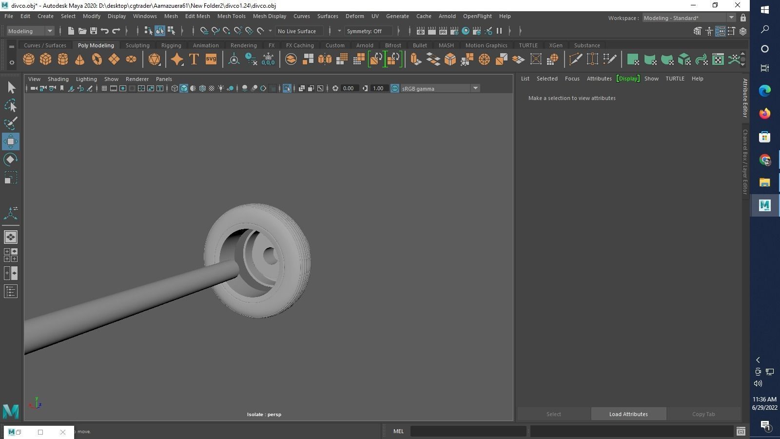 Divco 206 Milk Truck 1953 3D print model_39