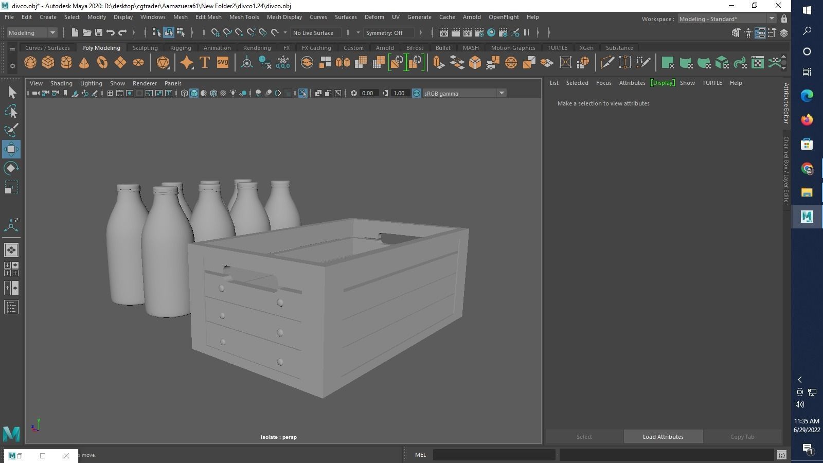Divco 206 Milk Truck 1953 3D print model_29