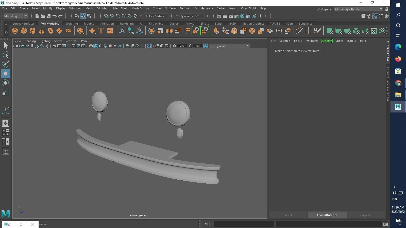 Divco 206 Milk Truck 1953 3D print model_27