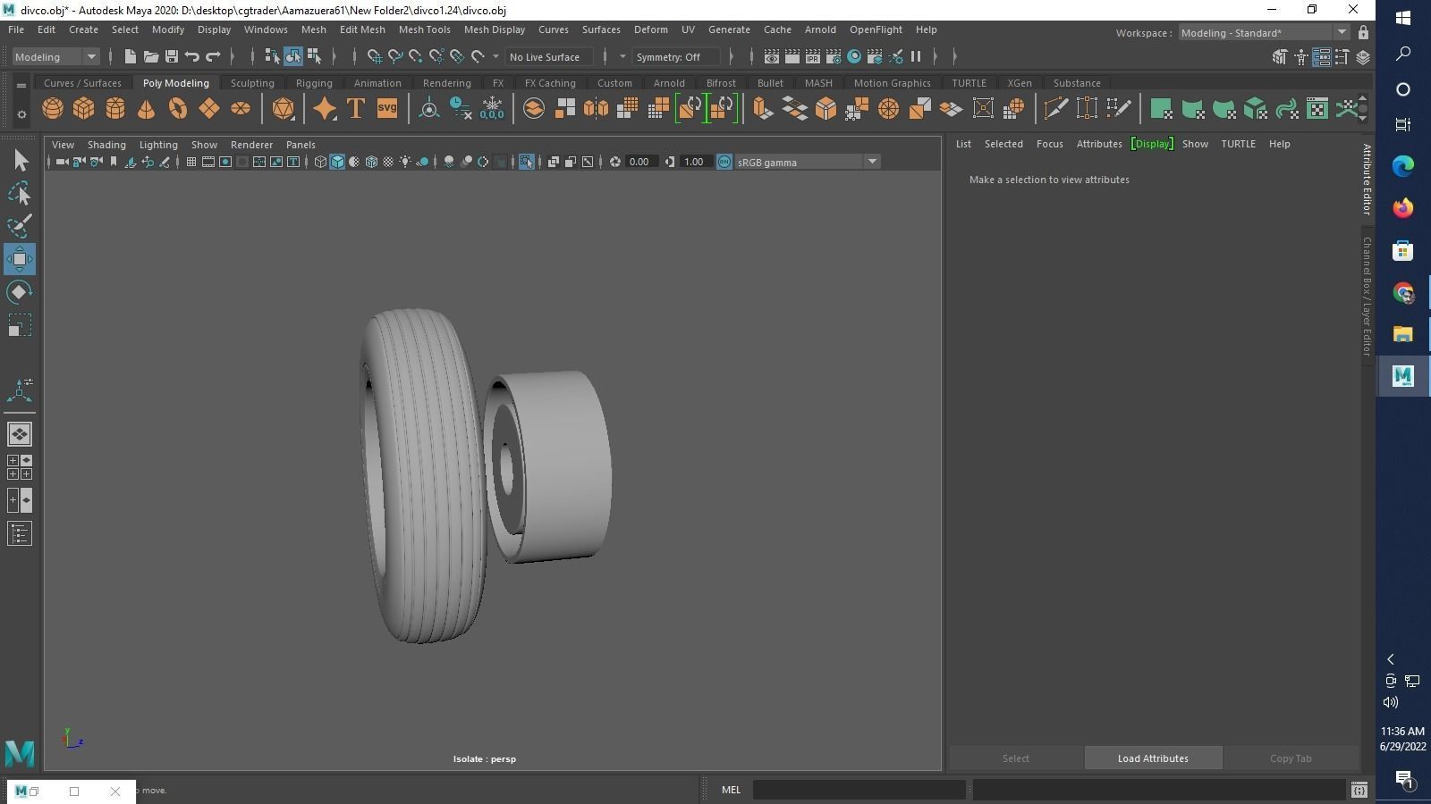 Divco 206 Milk Truck 1953 3D print model_34