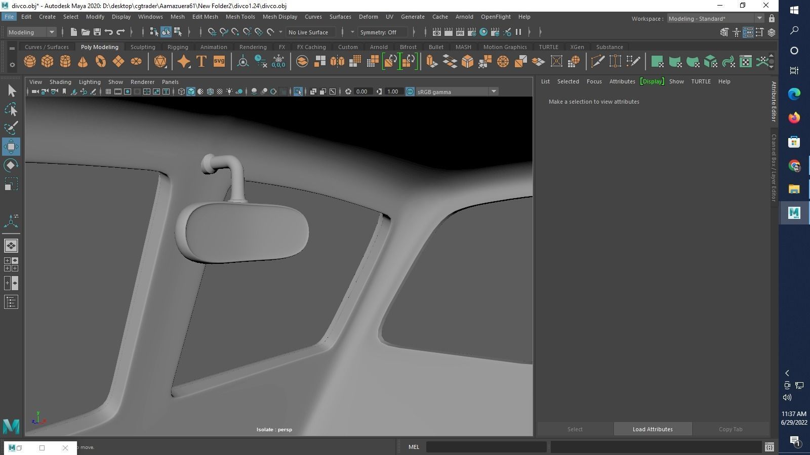 Divco 206 Milk Truck 1953 3D print model_40