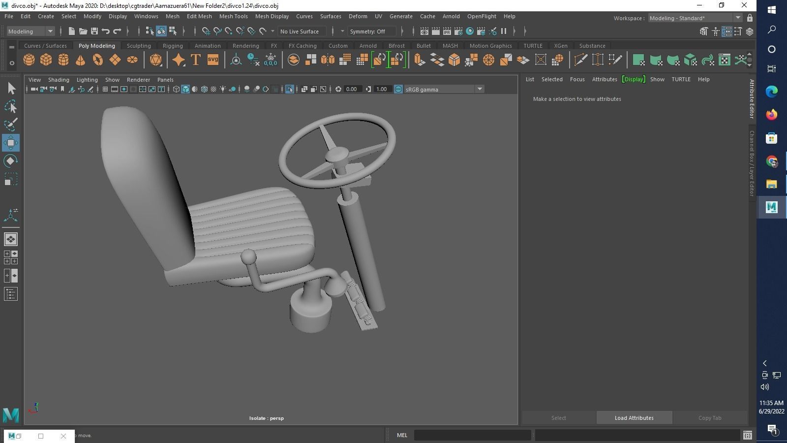 Divco 206 Milk Truck 1953 3D print model_30