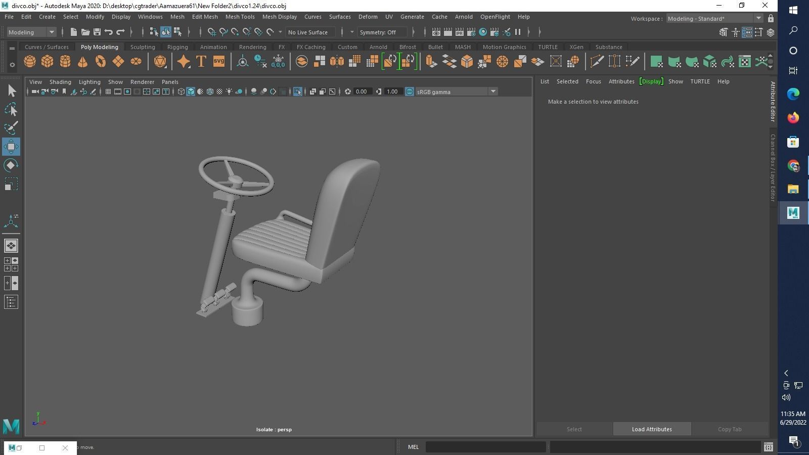 Divco 206 Milk Truck 1953 3D print model_38