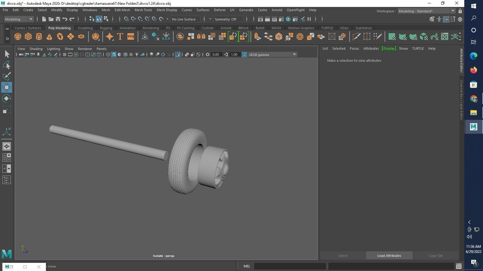 Divco 206 Milk Truck 1953 3D print model_26