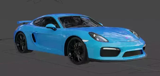 Porsche Cameron 3D model