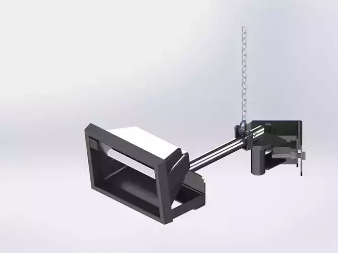 Bracket for reflector Free 3D model