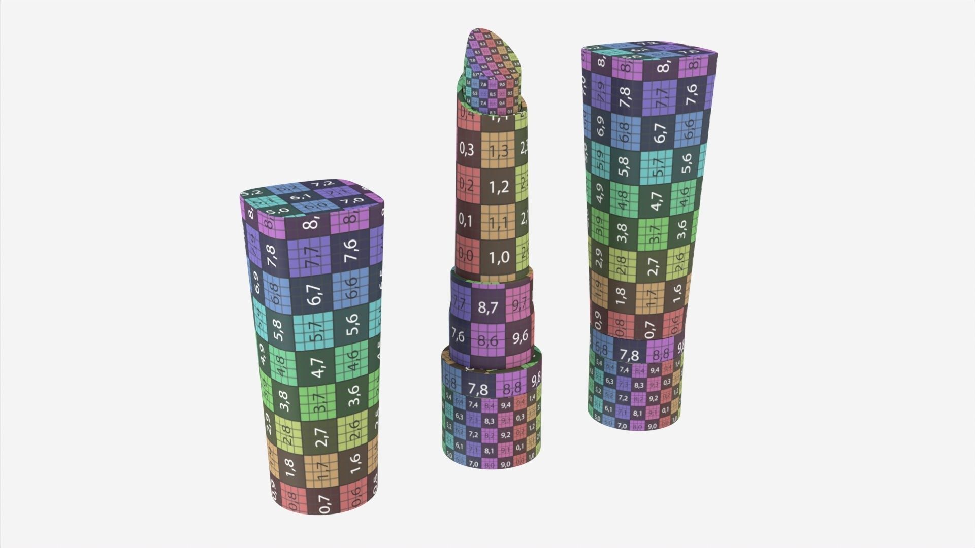 Bourjois Rouge Velvet Lipstick 3D model_10