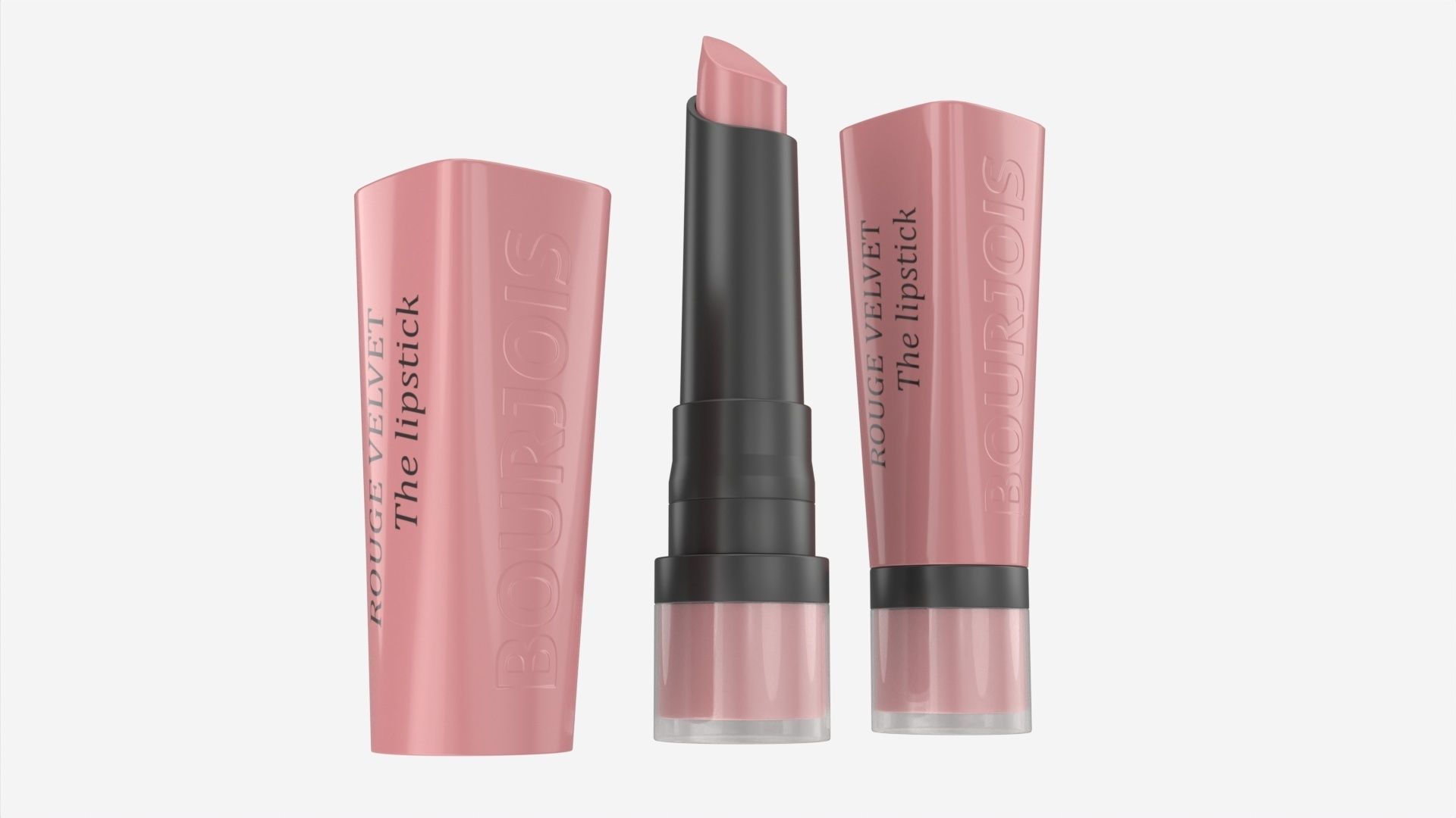 Bourjois Rouge Velvet Lipstick 3D model_1