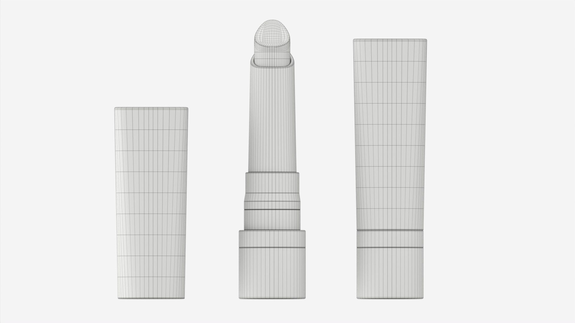 Bourjois Rouge Velvet Lipstick 3D model_9