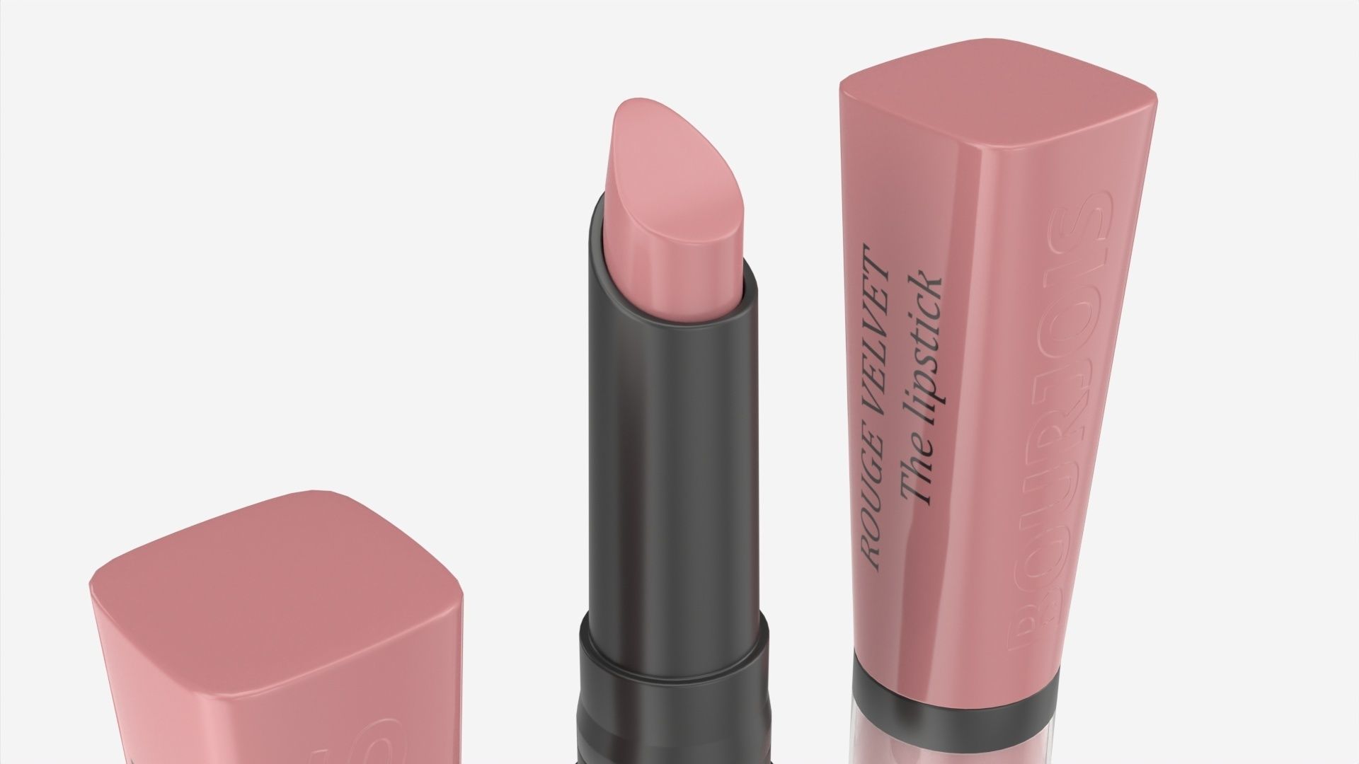 Bourjois Rouge Velvet Lipstick 3D model_3