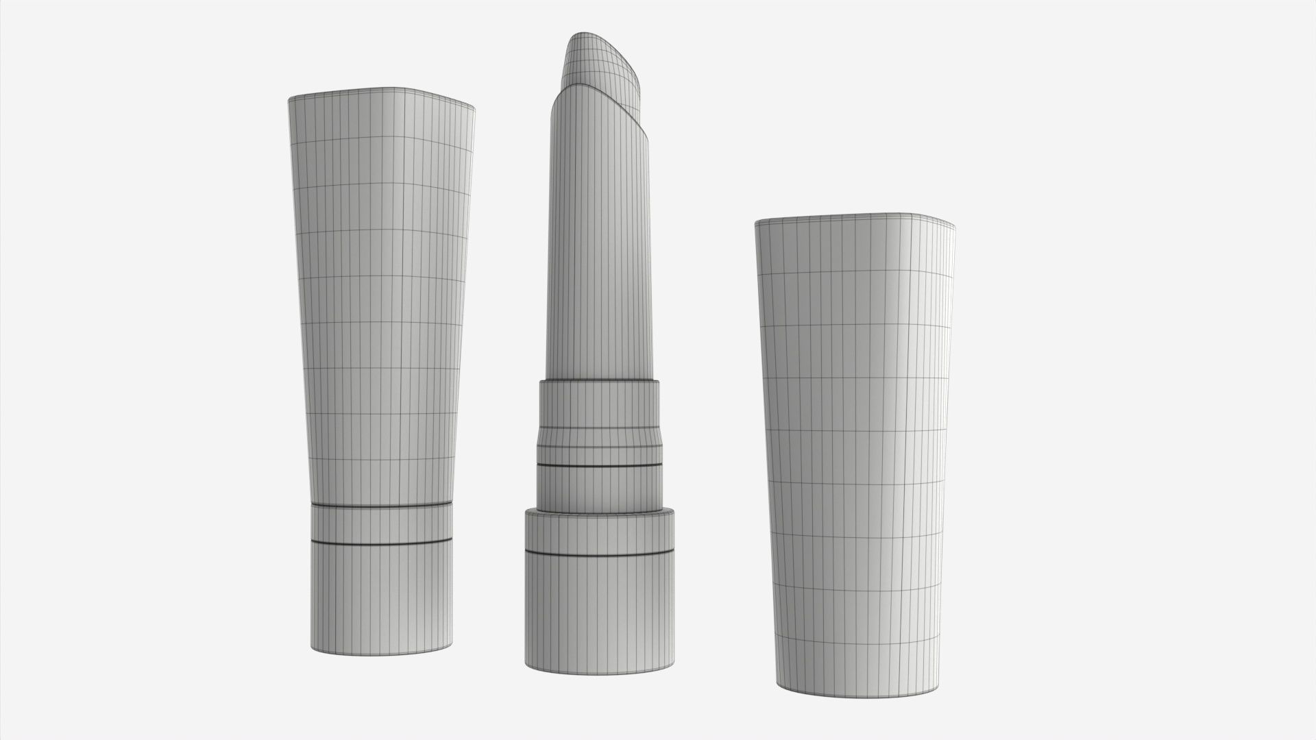 Bourjois Rouge Velvet Lipstick 3D model_7