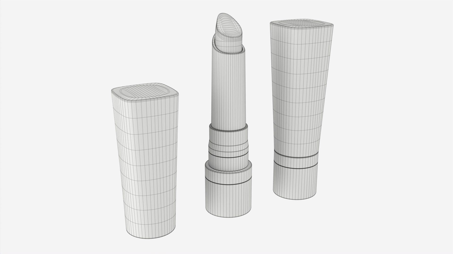 Bourjois Rouge Velvet Lipstick 3D model_5