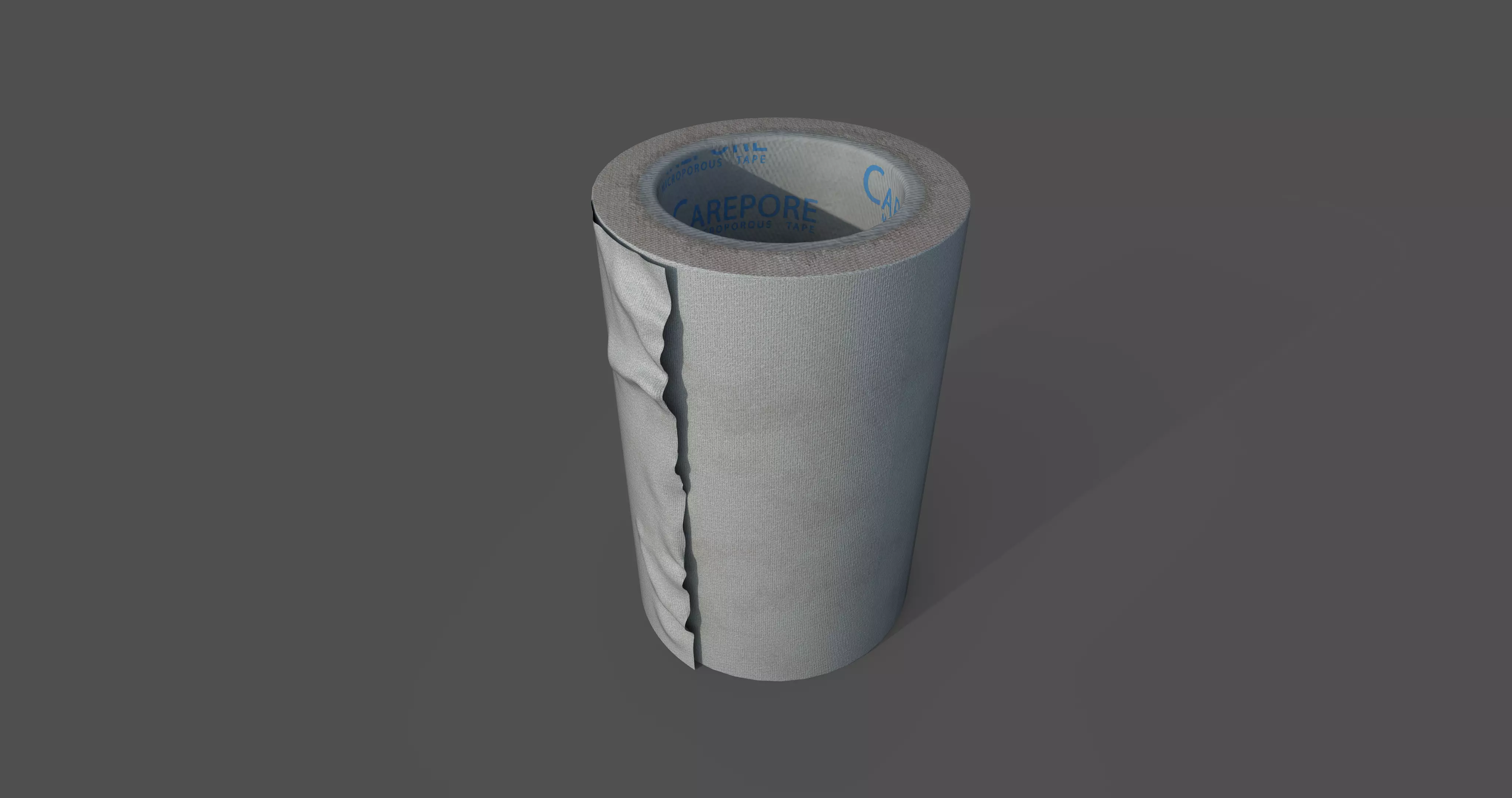 Bandage tape Low-poly 3D model_0