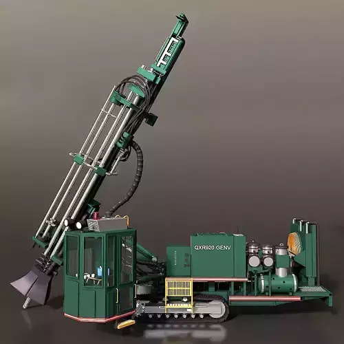 Rotary Blasthole Drill 3D model