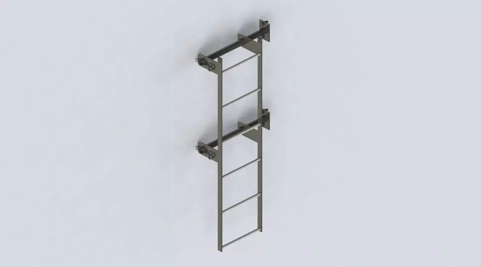 Ladders - 6 steps Free 3D model