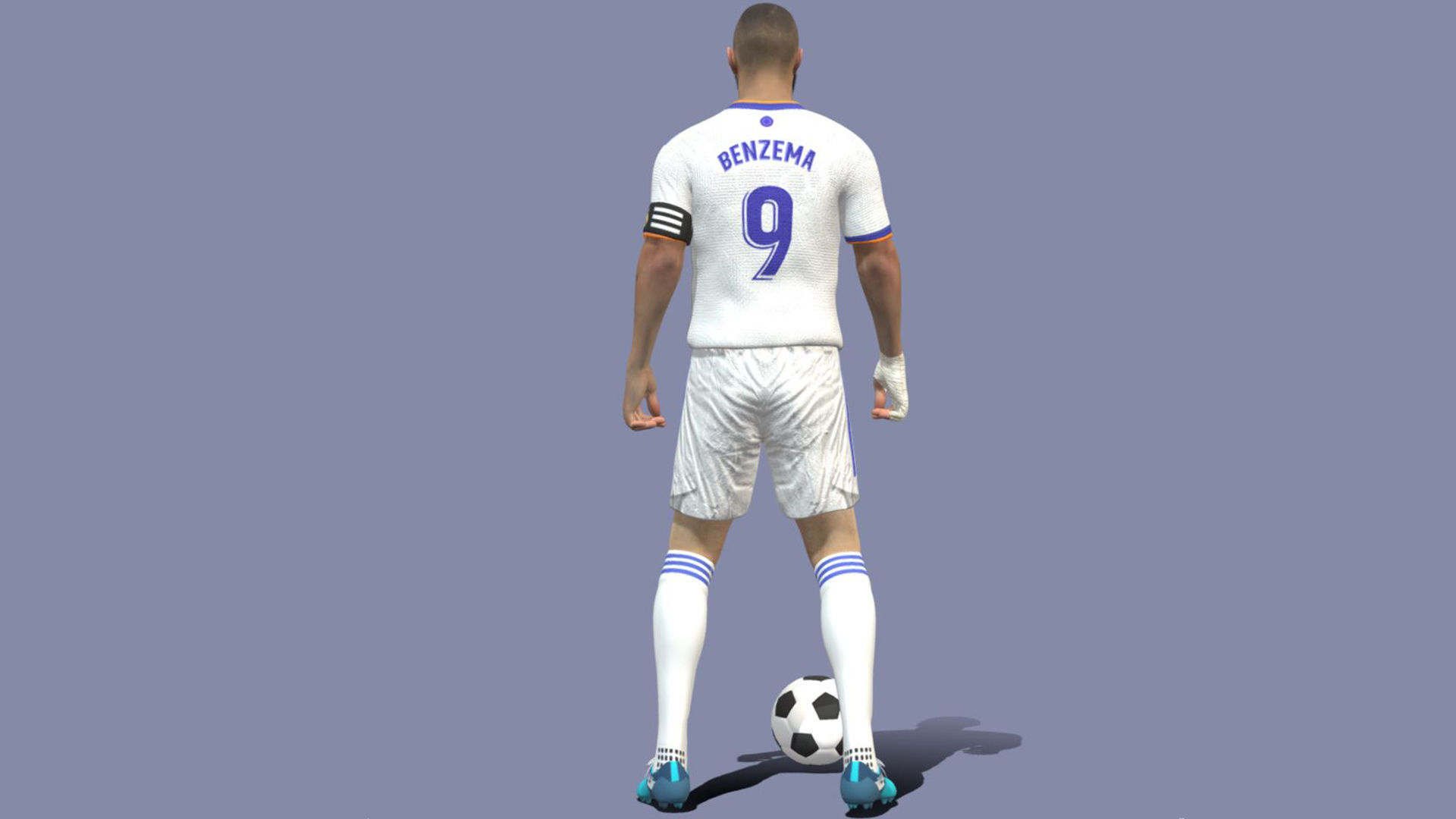 Karim Benzema 3D model_3