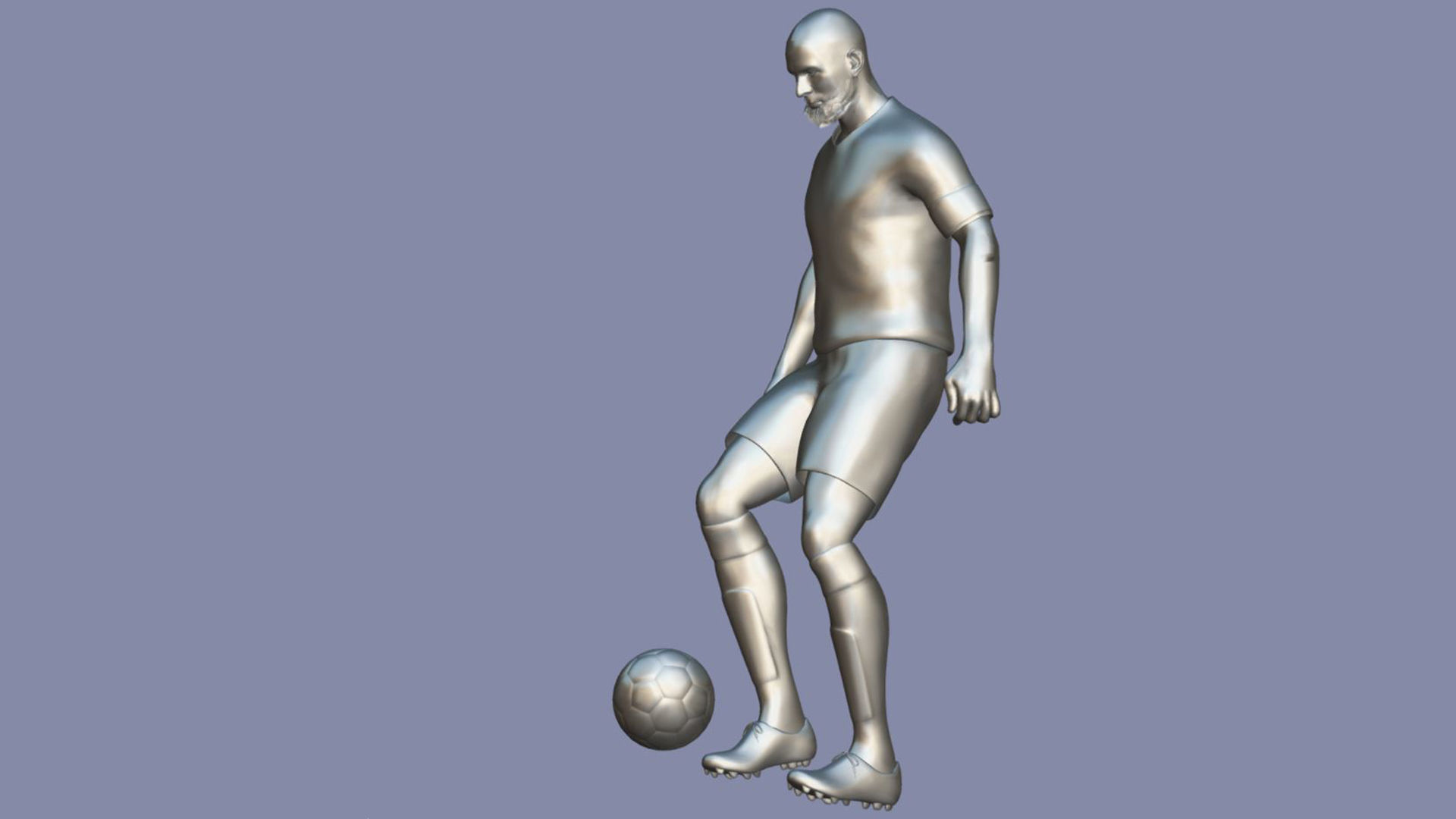 Karim Benzema 3D model_4