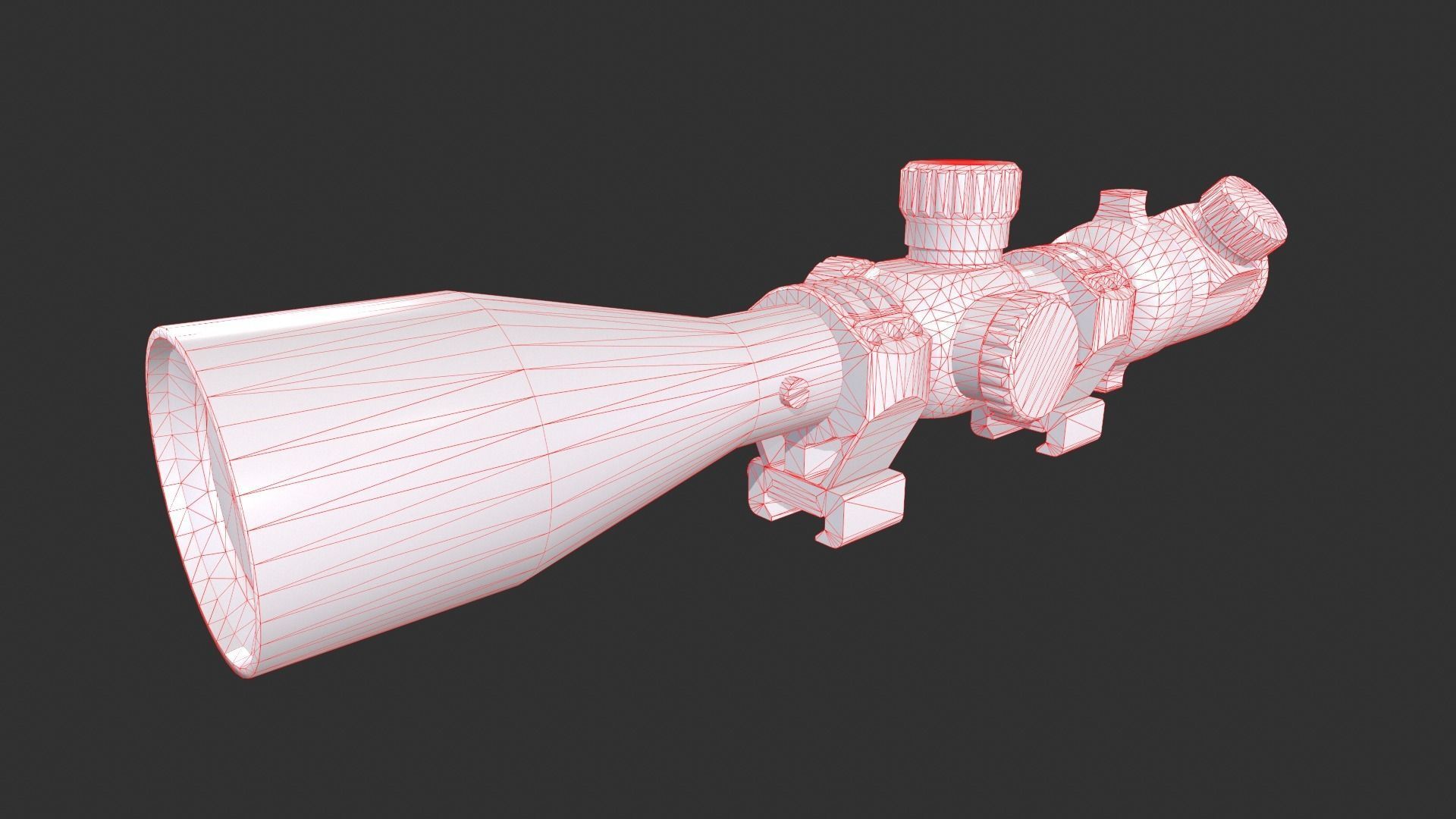 Scope 8x Low-poly 3D model_6