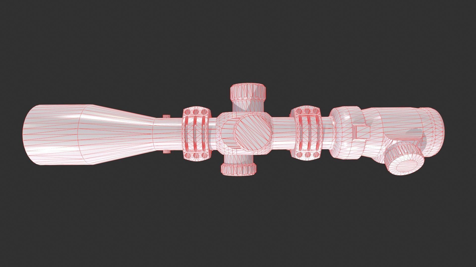 Scope 8x Low-poly 3D model_8